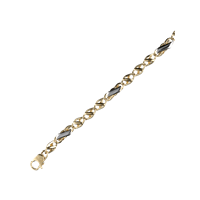Halskette Damiata Gioielli Herr in Gelbgold 987/102 - 987/102